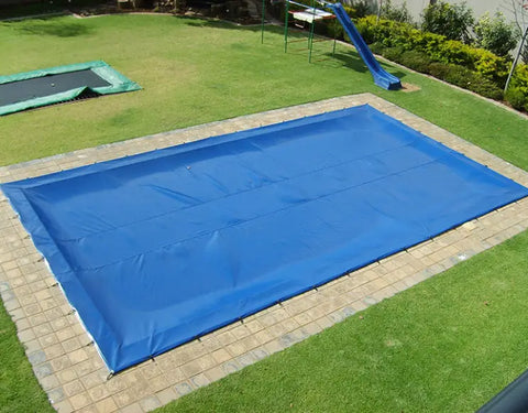 PVC POOL COVER WITH EYELETS
