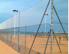 FENCE NET TENNIS COURTS AND BEACH TENNIS WHITE