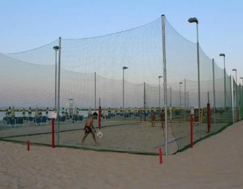 FENCE NET FOR VOLLEYBALL AND BEACH VOLLEY COURTS GREEN COLOR