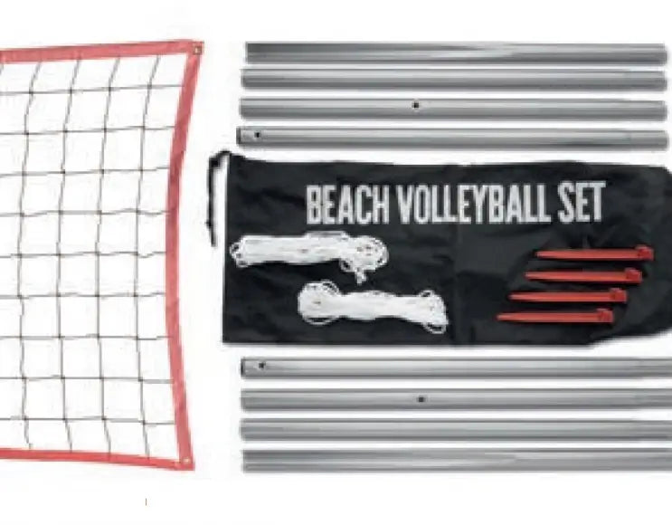 BEACH VOLLEYBALL SET WITH BAG