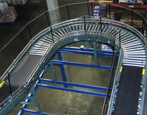 FALL ARREST NET FOR CONVEYORS